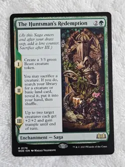 MTG The Huntsman's Redemption - Wilds of Eldraine #176 Magic Card Rare NM - Image 1