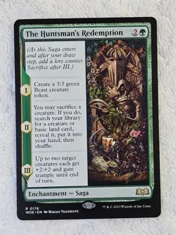 MTG The Huntsman's Redemption - Wilds of Eldraine #176 Magic Card Rare NM - Image 2