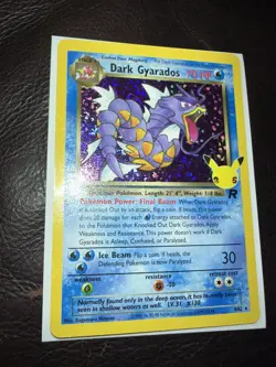 Pokemon Dark Gyarados Holo TCG Card Celebrations Classic Collection 8/82 NM - Image 2