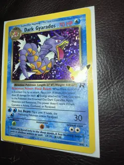 Pokemon Dark Gyarados Holo TCG Card Celebrations Classic Collection 8/82 NM - Image 3