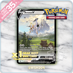 SINGLES Arceus SWSH204 – SWSH Promos – Pokemon Cards TCG – NM - Image 1