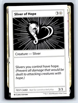 Sliver of Hope S Mystery Booster 2 Playtest Cards LP - Image 1