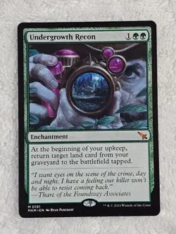 MTG Undergrowth Recon #181 Murders at Karlov Manor Magic Card Mythic NM - Image 2