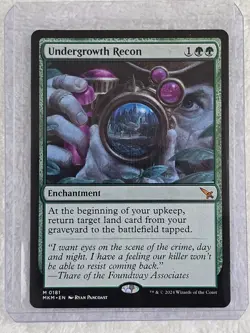 MTG Undergrowth Recon #181 Murders at Karlov Manor Magic Card Mythic NM - Image 4