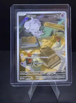 Pokemon TCG Illustration Rare Full Art Holo Espurr 95/88 Perfect Order NM Card - Image 1