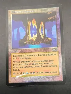 Dromar's Cavern Planeshift MTG Foil Lightly Played - Image 1