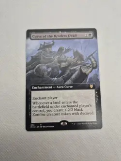 Magic MTG Curse of the Restless Dead Extended Art Rare Innistrad: Midnight Hunt - Image 1