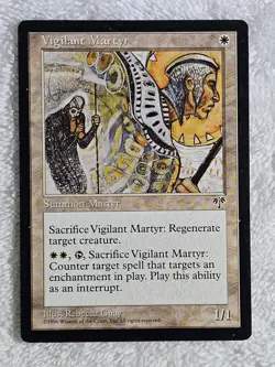 MTG Vigilant Martyr - Mirage (MIR) Magic the Gathering Card U Near Mint - Image 1