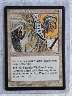 MTG Vigilant Martyr - Mirage (MIR) Magic the Gathering Card U Near Mint - Image 4