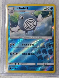 Poliwhirl 31/149 Sun & Moon Base Set 2017 Reverse Holo Uncommon Pokemon Card NM - Image 4