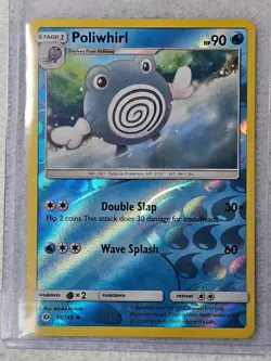 Poliwhirl 31/149 Sun & Moon Base Set 2017 Reverse Holo Uncommon Pokemon Card NM - Image 5