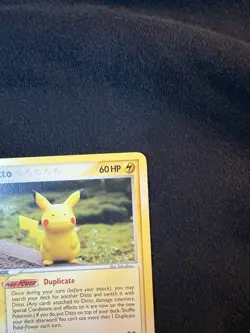 Pokemon Ditto 63/113 EX Delta Species Common Basic Lightning 60HP 2005 Card - Image 4