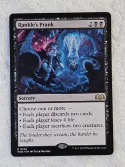 MTG Rankle's Prank Wilds of Eldraine #102 Magic Gathering Card Rare NM - Image 2