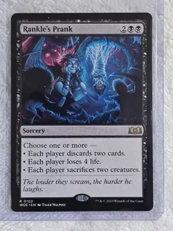 MTG Rankle's Prank Wilds of Eldraine #102 Magic Gathering Card Rare NM - Image 4
