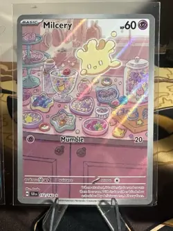 Milcery 152/142 Sv07: Stellar Crown Holo Illustration Rare Pokemon TCG - Image 1