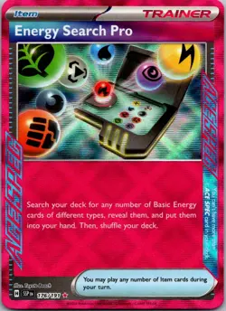 Energy Search Pro 176/191 ACE SPEC Rare Surging Sparks Pokemon Near Mint - Image 1