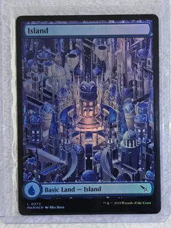 MTG Island #273 FOIL Full Art Murders at Karlov Manor Magic Card Land NM - Image 4