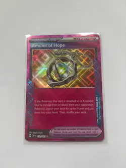 NM Amulet of Hope 162/191 ACE SPEC Rare Surging Sparks Pokemon - Image 1