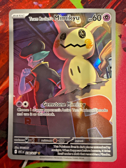 2026 Pokemon Ascended Heroes Team Rocket's Mimikyu Illustration Rare #238/217 - Image 1