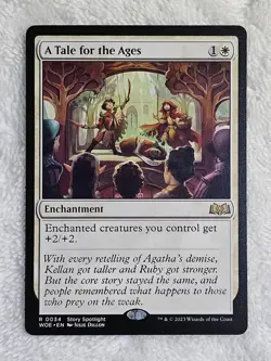 MTG A Tale for the Ages Wilds of Eldraine #34 Magic Gathering Card Rare NM - Image 1