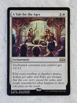 MTG A Tale for the Ages Wilds of Eldraine #34 Magic Gathering Card Rare NM - Image 2