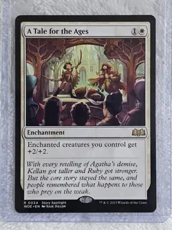 MTG A Tale for the Ages Wilds of Eldraine #34 Magic Gathering Card Rare NM - Image 4