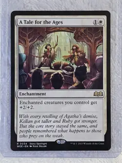 MTG A Tale for the Ages Wilds of Eldraine #34 Magic Gathering Card Rare NM - Image 5