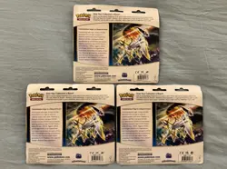 (Lot Of 3) Pokemon Brilliant Stars 3 Pack Blister Glaceon Promo New Sealed - Image 2