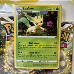 Pokemon Brilliant Stars - 3-Pack Blister Set Leafeon & Glaceon Promo NEW/SEALED! - Image 5
