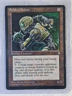 MTG Soldevi Golem - Ice Age (ICE) Magic the Gathering Card Rare MP - Image 5