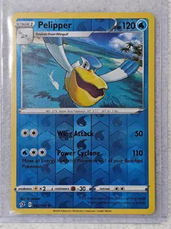 PELIPPER REBEL CLASH SET REVERSE-HOLO FOIL POKEMON CARD 042/192 NM/M - Image 5
