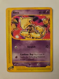 Pokemon Abra 93/165 Expedition Common - Image 1