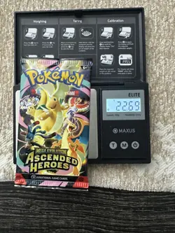 HEAVY! GOD PACKUU SIRUU 22.69g Ascended Heroes Pokemon TCG Booster (SEALED) - Image 2