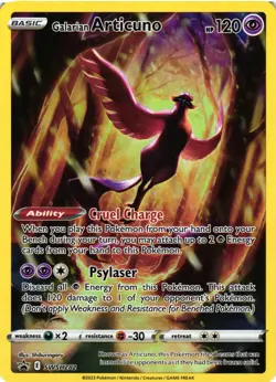 Pokemon TCG Galarian Articuno SWSH282 Black Star Promo NM - Image 1