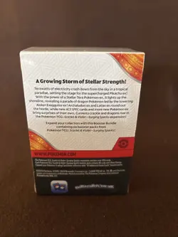 Pokemon TCG SURGING SPARKS Booster Bundle (6 Packs) - New/Sealed - Image 2