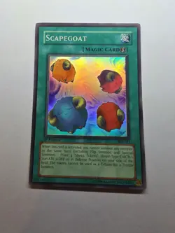 Scapegoat SDJ-041 Yugioh TCG Starter Deck Joey 1st Edition LP - Image 1