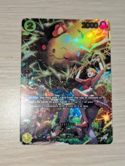 Zeus SP OP11-106 ADVENTURES ON KAMI'S ISLAND One Piece Card English NM - Image 1