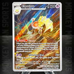 Espathra 197/182 Illustration Rare Near Mint Paradox Rift Holo Pokemon TCG Card - Image 1