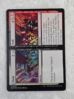 MTG Push Pull #309 Murders at Karlov Manor Magic Gathering Card U NM - Image 1