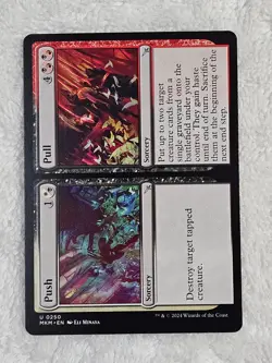 MTG Push Pull #309 Murders at Karlov Manor Magic Gathering Card U NM - Image 2