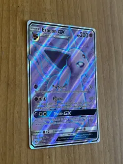 Pokemon Espeon GX Full Art Ultra Rare Card 140/149 NM/LP SM01 Sun & Moon Base LP - Image 2