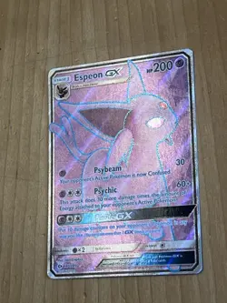 Pokemon Espeon GX Full Art Ultra Rare Card 140/149 NM/LP SM01 Sun & Moon Base LP - Image 3