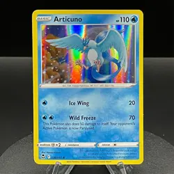 Articuno (Holo Rare) 036/195 - Silver Tempest Pokemon TCG Card English - Image 1