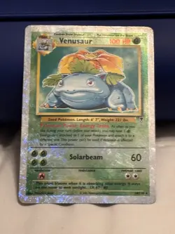 Venusaur - 18/110 - Pokemon Legendary Collection Reverse Holo Rare Card HP - Image 4
