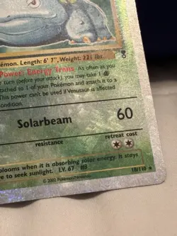 Venusaur - 18/110 - Pokemon Legendary Collection Reverse Holo Rare Card HP - Image 5