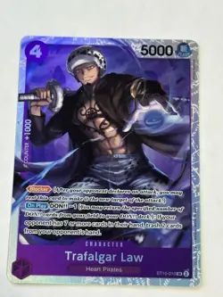 Trafalgar Law ST10-010 SR Reprint (English) One Piece Card Game Premium Booster - Image 1