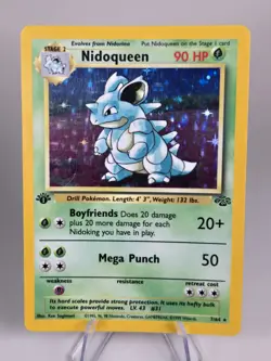 Nidoqueen 7/64 Jungle Set - Holo Pokemon Card LP-NM - Image 1