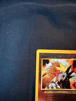 Pokemon Entei 34/Promo 2001 Holo Promo Basic Fire Nintendo Pokemon TCG Card - Image 4