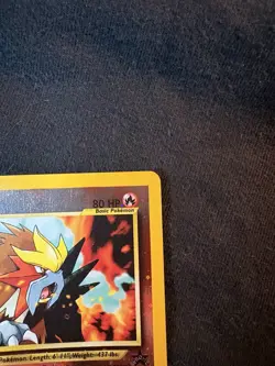 Pokemon Entei 34/Promo 2001 Holo Promo Basic Fire Nintendo Pokemon TCG Card - Image 5