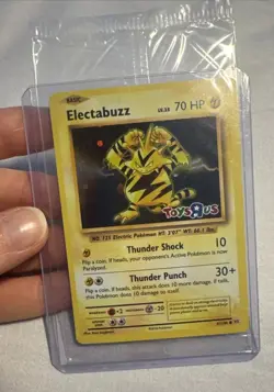 Electabuzz New Sealed Promo Toys R Us Pokemon Card 41/108 XY Evolutions Holo - Image 2